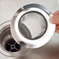 CNB stainless steel food grade strainer strainer basket with handle, sink for Sink, mouth filter, 100% stainless steel pipe, not rust, can be used to filter hair debris in bathroom, various garbage, outer diameter 11.3mm. Stainless steel sink strainer. 