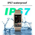 LIGE New Fashion Smart Watch Ladies Message Push Blood Pressure DIY Custom Dial Sports Bracelet Waterproof Men Smartwatch Women. 