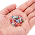 70-300pcs 3/4/6/8mm Translucent Czech Crystal Glass Bead Faceted Colorful Spacer Bead For DIY Bracelet Jewelry Making Supplies.