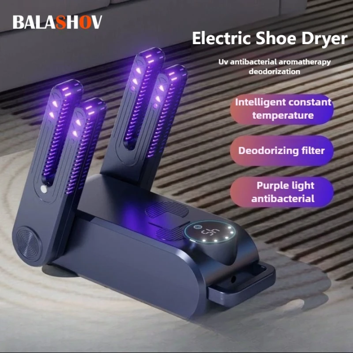 220V Shoes dryer Electric Shoe Gloves Drying Machine Sterilizer Boots Drier Odor Deodorant Heater Hats Socks Shoe Dryer EU Plug