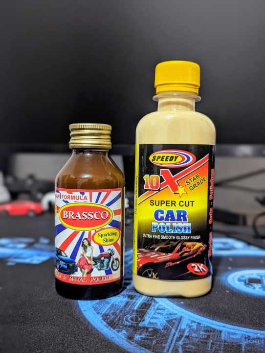 Brassco Car & Metal Polish + Speedy 10X Supercut
