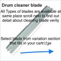 Drum cleaning blade for hp tone cartridge 12A, 49A, 53A, 05A, 80A, 11A, 55A, 51A, 64A, 90A, 81A, 42A 2015, 1320, 2055, 2035, 400, 2420, 3005, 3035, 3015, 525, 425, 4250, 4200, 600, 4015,4515, 4555, 630 wiper blade. 
