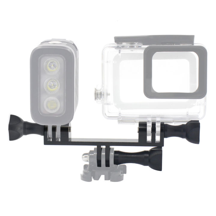 Dual%20Mount%20Bracket%20Tripod%20Holder%20Camera%20Flash%20Light%20Handle%20Thumb%20Screw%20Mount%20Adapter%20for%20%2013%2012%2011%2010%20Insta360%20%20Action%20-%20Image%206