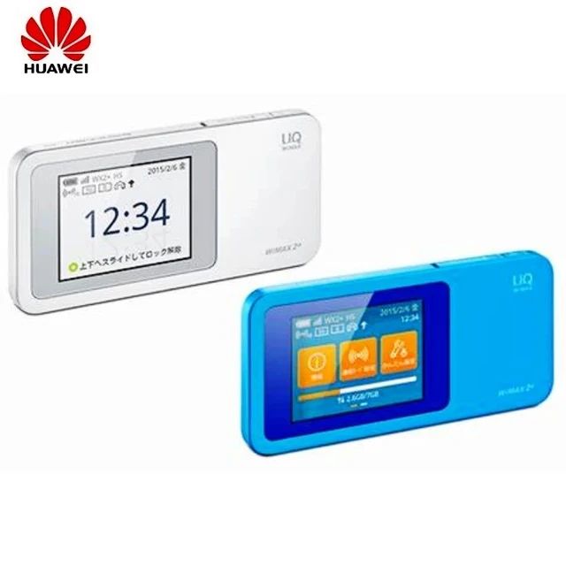 Speed Wi-Fi NEXT WiMAX 2 W01 Huawei 220Mbps hotspot LTE Router 4G Wireless Wifi With Sim Card Portable Routers wifi routers