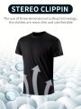 2pcs Quick-drying Compression T-shirt for Men - Lightweight and Breathable Sports Shirt for Outdoor Gym, Running, and Fitness. 