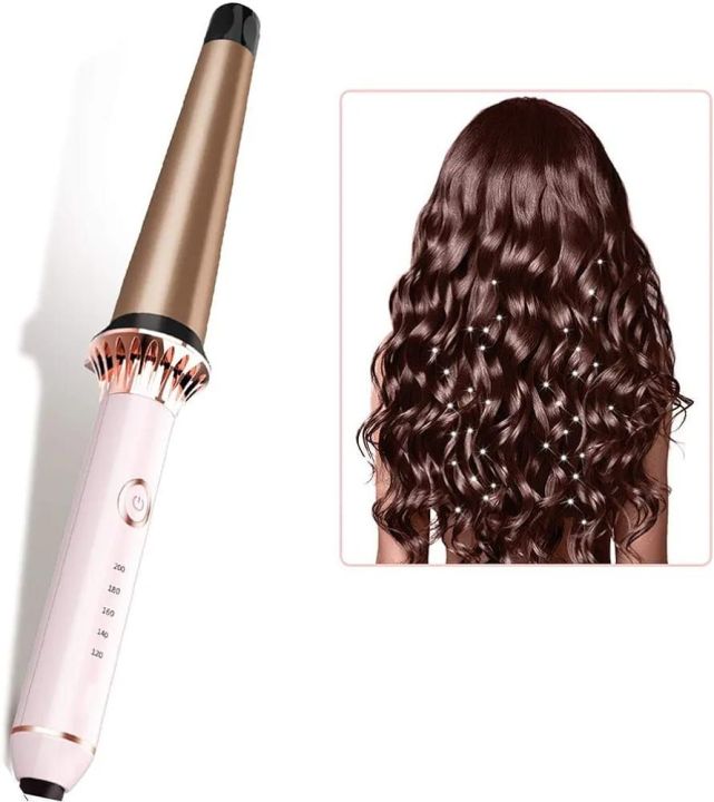 Riwa Ceramic Hair Curler Hair Styler Tools Curling Hair Waver Pear Flower Cone Electric Roller Hair Iron Curling Wand