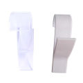 Bathroom Hanger Clips Storage Racks White Clear Hanger Heated Towel Radiator Rail Clothes Scarf Hanger Hooks Holder.