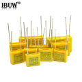 10pcs 275VAC capacitor X2 series 0.01UF ~ 2.2UF Polypropylene film capacitor New 10nf 100nf 150nf 200nf 680nf 470nf 1UF. 