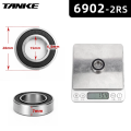 Bicycle hub NBK bearing Palin 16257 or 6902 or 6804 or 6903 2RS Sealed Bearing Repair Parts For TANKE TH-390 Bicycle Accessories. 