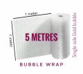 Bubble Wraps. Single Side gold Bubble . Packaging Materials for Safety and Security. Safe parcel and Storage bubble poly Paper.