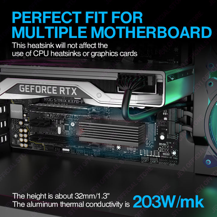 JEYI%20M.2%202280%20SSD%20HeatSink%20Cooler,%20Heavy%20Duty%20Aluminum%20Convective%20Heat%20Sink,%20Passive%20Heat%20Sinks%20with%20Fins,%20(35%E2%84%83%20Decrease%20Max)%20-%20Image%204