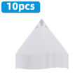 Plastic Paper Filter Oil Leakage Paper Disposable Paper Filter Spray Paint Filter Pure Filter Funnel White Thickened Filter. 