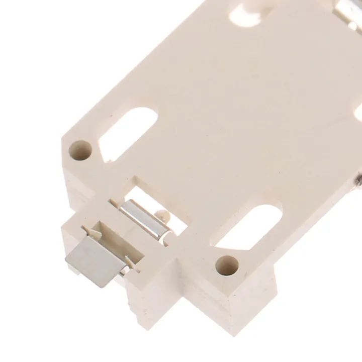 10Pcs%20White%20Housing%20Gold-Plated%20Tin-Plated%20Button%20Battery%20Holder%20For%20CR2032%20Cr2025%20Bs-6%20SMD%20Socket%20Cases%20-%20Image%205