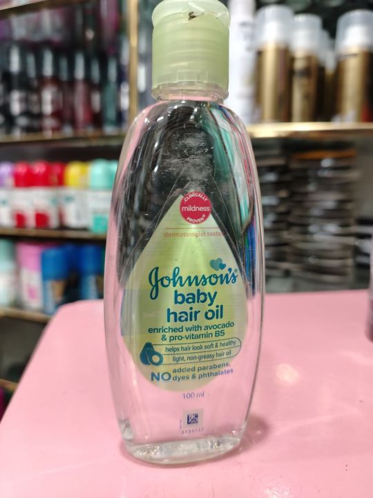 Johnson's%20Hair%20Oil%20100ml%20for%20Babies%20and%20Newborns%20Gentle%20Daily%20Care%20Premium%20Quality%20Imported%20-%20Image%203
