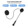 BT30S Motorcycle Helmet Headset Bluetooth 5.3 Wireless Earphone Handsfree Call Kit Stereo for Rider MP3 Music Player. 
