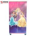 5 Feet Barbie doll Theme wooden Sheet Wardrobe For Kids Cupboard Almari. 