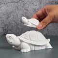 Stereo Turtle Silicone Candle Mold DIY Handmade Animal Shape Aromath Soap Plaster Resin Craft Casting Molds Home Decor Supplies.