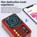 Portable Radio Music Player Handheld Rechargeable Digital FM USB TF MP3 Player Speaker Devices Supplies With LED Display Radio .