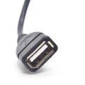 2 Pin USB DIY Power 5V 5A with 2-Position Spring Connector 20AWG USB Female Pigtail 2 Wire USB 2.0 Plug to Bare Open End Cable.