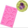 Leaf Mould Silicone Leaf Shaped Mold Fondant Cake 3D Silicone Mold Baking Decorating Tool. 