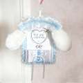 Lace Photo Card Holder with Hanging Chain, Available in 10 Colors and Styles, Plush Bunny Ears Bead Chain Handmade DIY Finished Product, Anime Cartoon Game Character Guka Card Holder, Fan Club Idol Support Collection B8 Small Card Holder, Polaroid Phot.... 