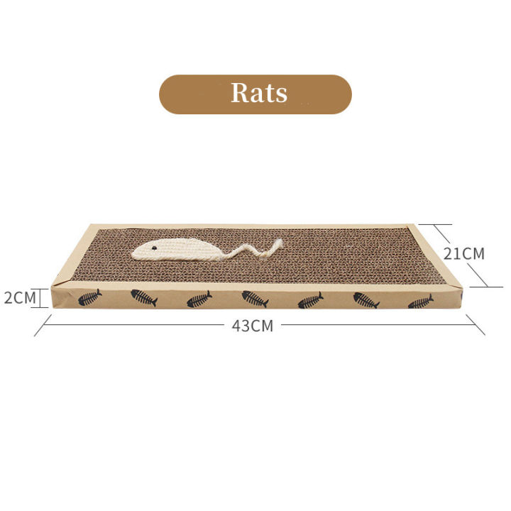 Splicing%20Cat%20Scratch%20Pad%20Hard%20Scratch%20Resistant%20Teaser%20Cat%20Toy%20Corrugated%20Cardboard%20Scratcher%20Carton%20Grinding%20Claws%20To%20Play%20Rest%20-%20Image%207