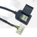 Sim Card Slot Adapter For Android Radio Multimedia GPS 4G 20pin Cable Connector Car Accsesories Wires. 