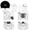 55g Silicone Swimming Cap Men Women Swim Pool Water Sport Diving Bathing Long Hair Waterproof Large Size Caps Hat for Adults New.