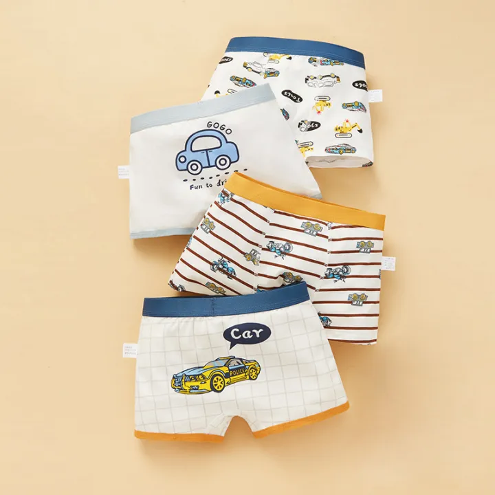 2/4%20Pcs%20Boys%20Boxer%20Stes%20Briefs%20Kids%20Cotton%20Underwear%20Breathable%20Baby%20Underpants%20Teenager%20Cartoon%20Print%20Soft%20Children%20Panties%20New%20-%20Image%205