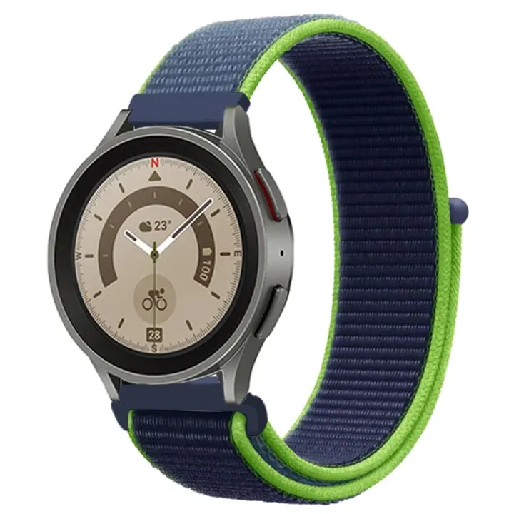 20mm%2022mm%20Nylon%20Loop%20Strap%20for%20Samsung%20Watch%207/6/5/4%20Classic%205Pro%20Huawei%20Watch%205/4/GT6-5%20Pro%20Bracelet%20Band%20Amazfit%20GTS/GTR%20Belt%20-%20Image%203