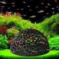Aquarium shrimp house Cave Mini Porous Betta House Fish Hiding Spots Shrimp Shelter Shrimp breeding nest for Aquatic Decor.