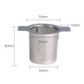 Stainless Steel Dual Ear Fine Mesh Filter Tea Infuser Fine Reusable Spice Seasoning Ball Strainer Teapot Coffee Filter Kitchen. 