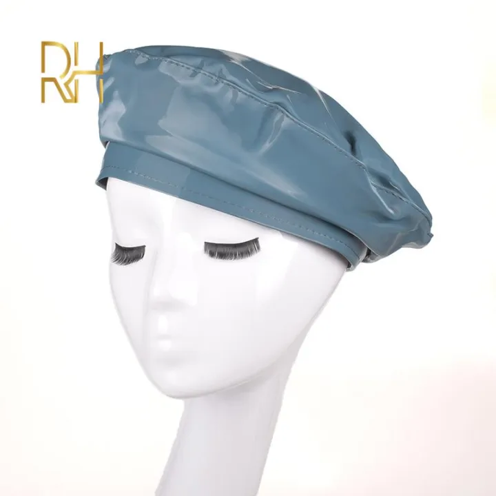 Lady%20mirror%20PU%20leather%20painter%20caps%20casual%20hat%20fashion%20French%20Artist%20painter%20glossy%20leather%20Beret%20Cap%20-%20Image%205