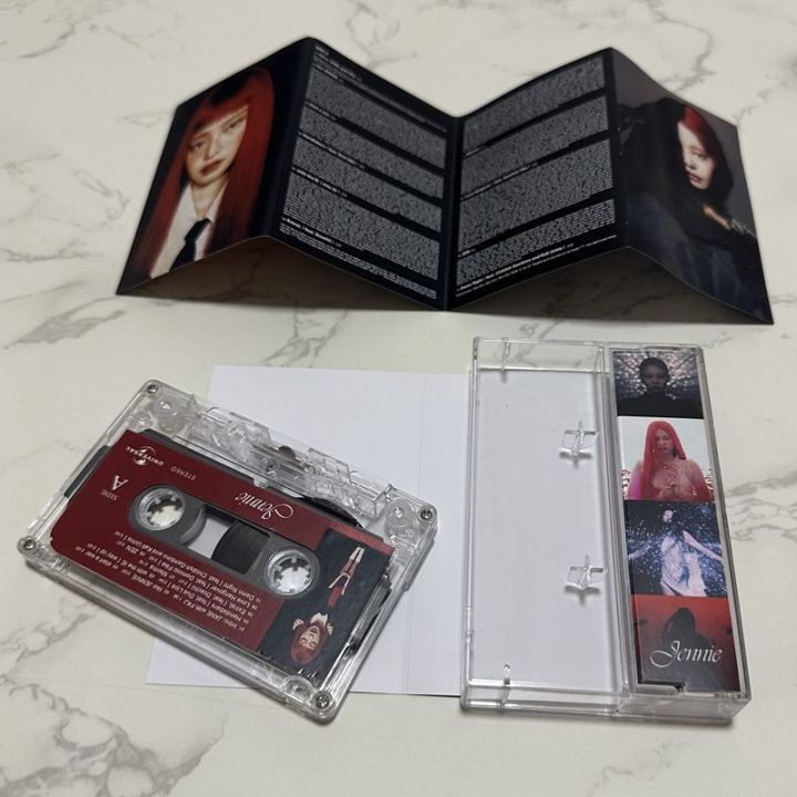 JENNIE%20Kim%20Jennie%20Solo%20Album%20Ruby%20Korean%20Music%20Cassette%20Brand%20New%20Unopened%20With%20Lyrics%20Booklet%20Collectors%20K%20Pop%20-%20Image%203