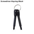 Portable Phillips Slotted Screwdriver Set Key Ring Keychain Mini Pocket Keyring Cross Screw Driver Repair Tool Gadget EDC Small. 