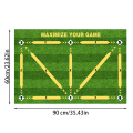Football Training Mat Rug Dribbling Futbol Voetbal Training Mats Carpet Kids Soccer Indoor Equipment Durable Non Slip Foldable. 