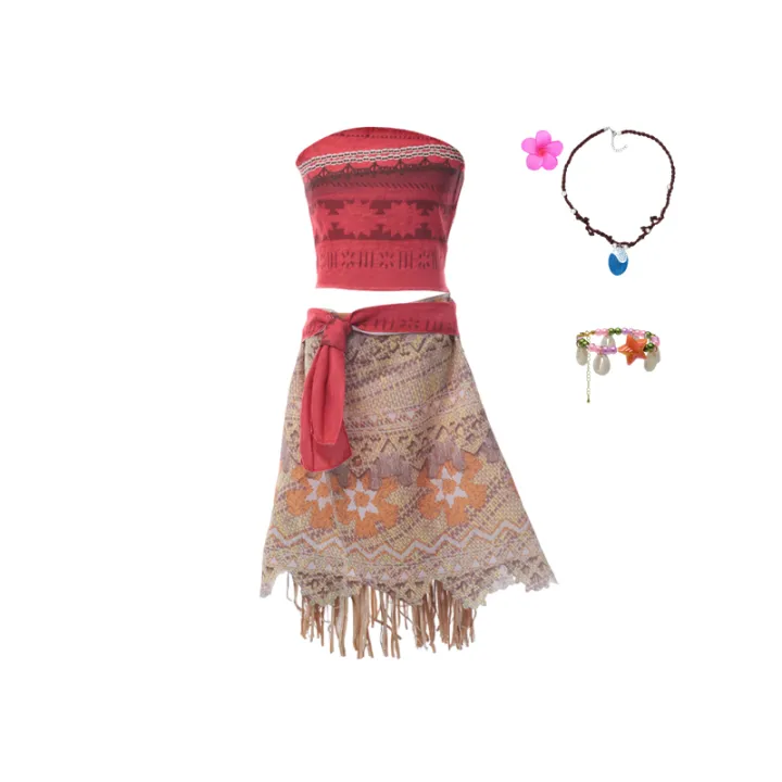 Girls%20Moana%20Princess%20Dress%20Cosplay%20Costume%20with%20Necklace%20Wig%20Set%20Summer%20Beach%20Birthday%20Party%20Outfit%20Kids%20Carnival%202-8Y%20Vestido%20-%20Image%207