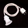 Light Bulb Holder Extension E27 Screw Type With Male Plug, 40/76 China Copper Wire Screw/Pin Light AC/DC LED Light Bulb Extension Cable. 