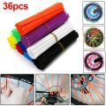 36PCS 174mm 6.85inch Universal Dirt Bike Spoke Covers For Motocycle Bike Motocross Bicycle Wheel Rim Spoke Wrap Kit. 