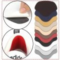 4Pcs Sneaker Heel Repair Pad Adjustable Size Wear-resistant Footbed Invisible Heel Repair Pad Repair Shoe Hole Pad Back Sticker. 
