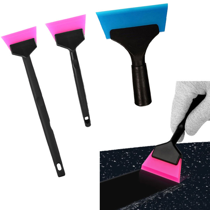 Window Small Squeegee Kit Window Tinting Tool Quarter for Car Front Windows Rear Glass Cleaning Film Installation Scrap