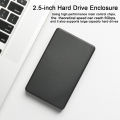 2.5 SSD Enclosure with USB C Adapter, Internal Solid State Drive Case Read SATA to USB3.0 Tool-Free for 2.5 Inch SSD Hard Drive. 