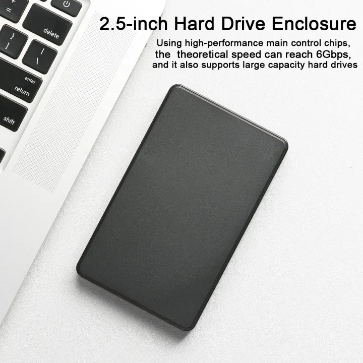 2.5%20SSD%20Enclosure%20with%20USB%20C%20Adapter,%20Internal%20Solid%20State%20Drive%20Case%20Read%20SATA%20to%20USB3.0%20Tool-Free%20for%202.5%20Inch%20SSD%20Hard%20Drive%20-%20Image%203
