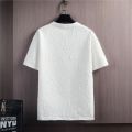 Trendy White Casual Suit Men's Fashionable Two Piece Set Korea Summer Simple Style Fitting Short Sleeve Business Attire. 