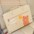 Car Seat Rear Storage Box Food Tray Cute Cartoon Car Steering Wheel Tray Folding Laptop Table Car Workbench Folding Storage Bag. 