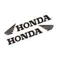 Suitable for Honda Motorcycle Body Decoration Reflective Stickers NS150GX/NWG150 NX125 CBF190R Wings of Dreams Helmet Decals. 
