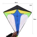 Diamond Shaped Kite with Long Tail Colorful Flight Kite Easy To Fly Primary Stunt Kite Enhance Coordination for Children Kids. 
