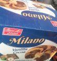 Milano Vanilla cocoa cake 24pcs Box. 