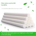 7mm and 8mm Humidifier Aromatherapy Machine Replacement Cotton Rod 20PCS Can Be Cut According Size Of The Humidifier Cotton Rod. 