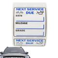 Car Service Reminder Stickers 250 Sheets Car Service Stickers 2x2In Maintenance Reminder Stickers Oil Change Reminder Stickers. 